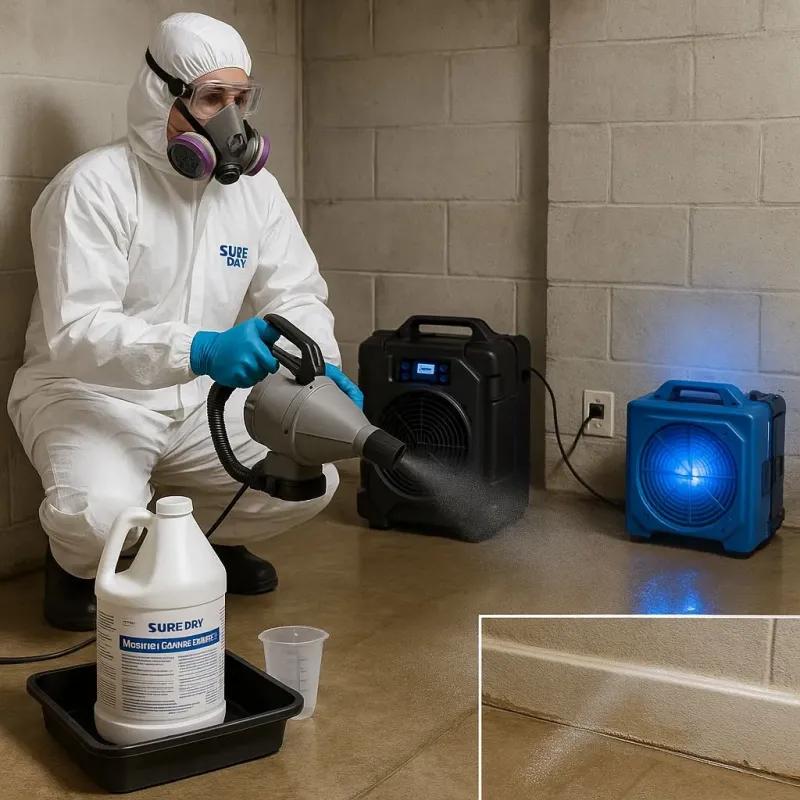 Sanitization and Odor Removal process in Russellville, AL