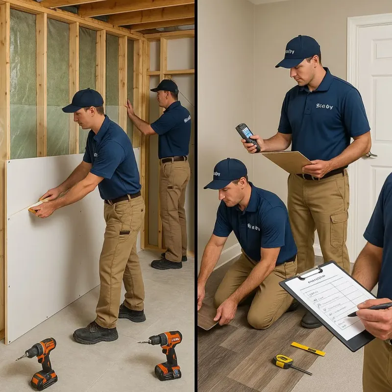 Repairs and Reconstruction process in Russellville, AL